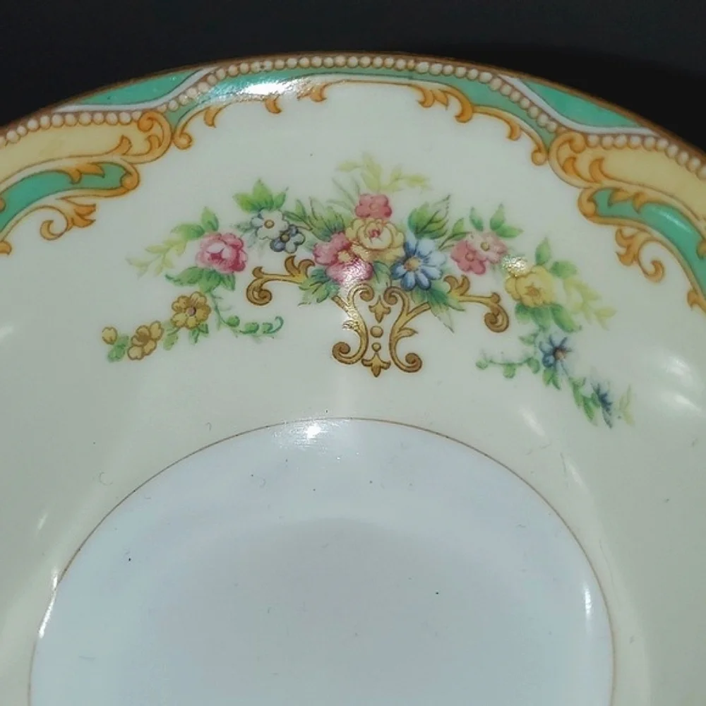 Vtg Noritake Joan 584 Teacup and Saucer Set